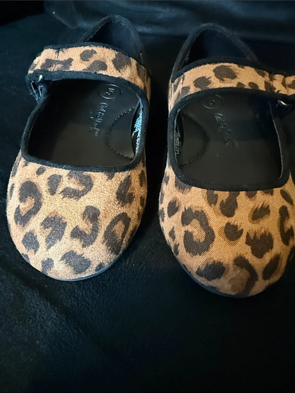 Cat & Jack Leopard Print Mary Jane Shoes - Toddler 5